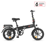 DYU A1F 16 inch volledig opvouwbare elektrische fiets